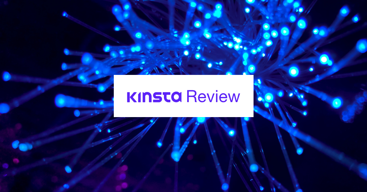 KINSTA Web Hosting Review